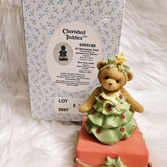 Cherished Teddies 2007 "O Christmas Tree" Figure - Picture 6 of 6